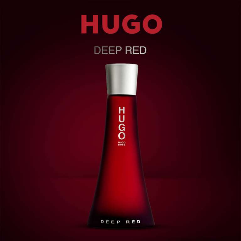 HUGO Deep Red Eau de Parfum para mujer 90 ml