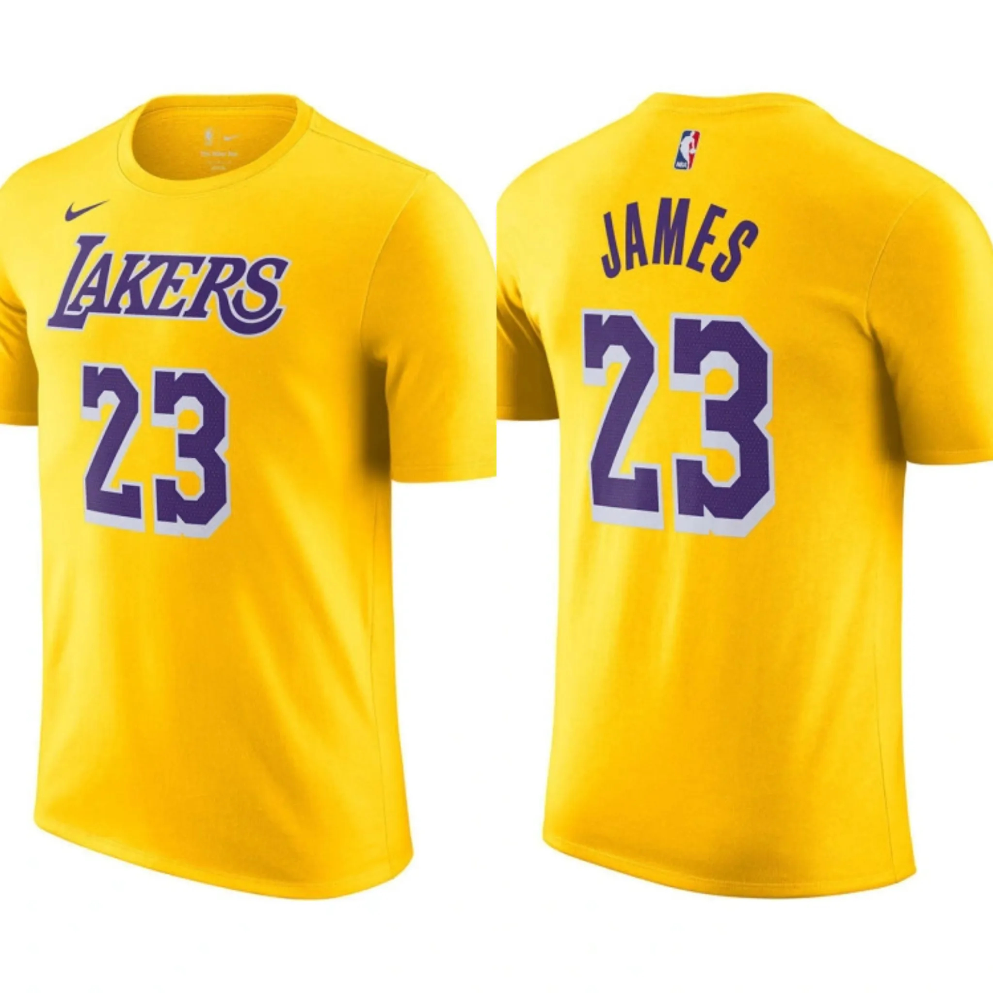 Camiseta Nike Los Angeles Lakers Essential Icon Edition Lebron James