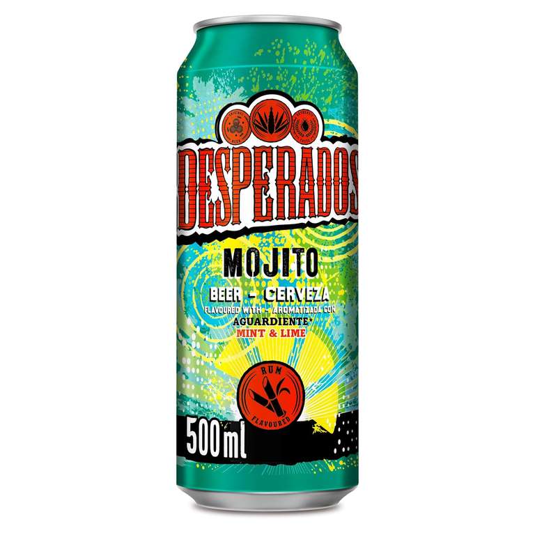 Pack 24 x 50cl Desperados Cerveza Mojito (con tequila) (compra recurrente)