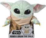 Simba Toys - Peluche Disney Baby Yoda Articulado de la Serie The Mandalorian de Star Wars, Incluye Caja Expositora, 100% Original.