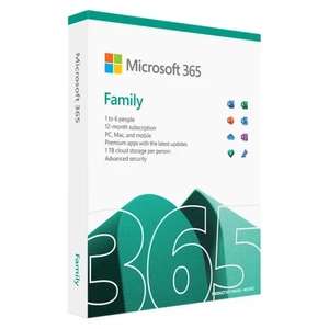 Microsoft Office 365 Family - 1 Año [EUROPA]