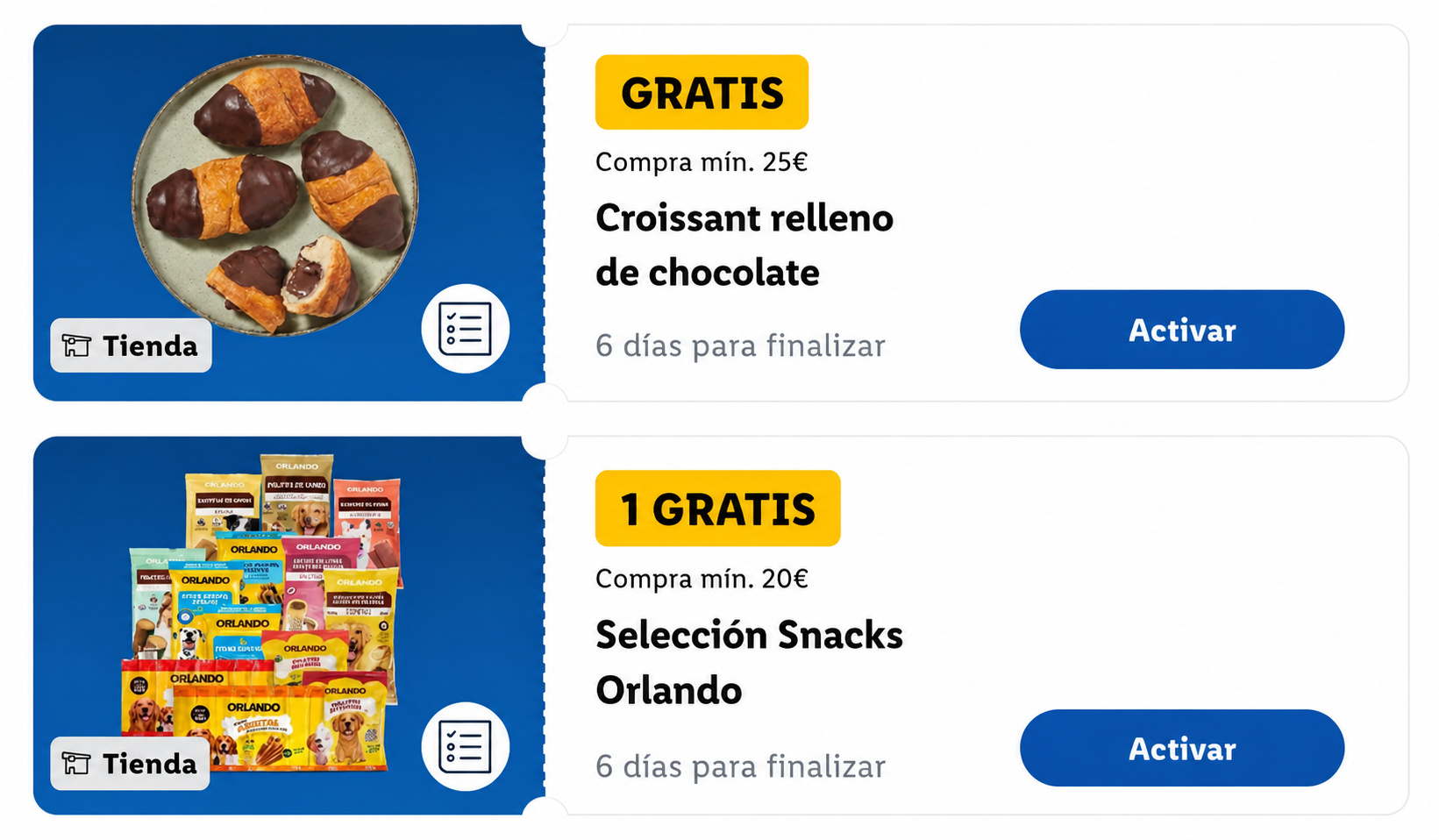 Nuevos Cupones GRATIS en Lidl App (Cuentas Seleccionada, Requieren Gasto Mínimo)