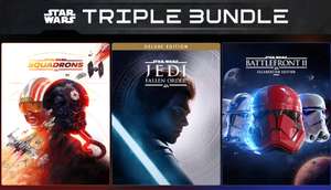 EA STAR WAR Triple Bundle: STAR WARS: Squadrons, STAR WARS Jedi: Fallen Order Deluxe Edition, & STAR WARS Battlefront II: Celebration