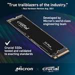 Crucial P3 Plus 2TB M.2 PCIe Gen4 NVMe SSD interno, Hasta 5000MB/s - CT2000P3PSSD8