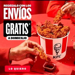 KFC - Envíos gratis a domicilio (Pedidos +10€)
