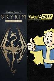 Skyrim Anniversary Edition + Fallout 4 GOTY - XBOX Digital [Microsoft Store Hungría}