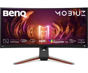 BenQ MOBIUZ EX3415R Monitor Gaming Curvo | 34" IPS Ultrawide 2K 1440P 144Hz 1ms HDR