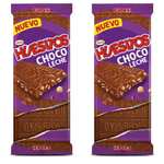 2 x Huesitos - Tableta de Chocolate con Leche con inclusiones de Barquillo relleno de Cacao y Galleta. 125 gr [Unidad 1'23€]