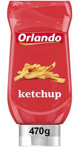 ORLANDO Salsa Ketchup 470 g sin Gluten y Vegana