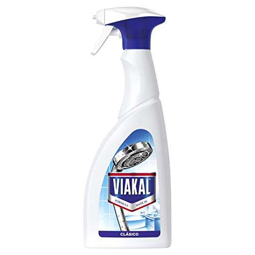 Viakal Clasico Antical Spray, 700ml, Eliminador De Cal Dificiles En El Baño y la Cocina, Evita la Reaparicion de Cal