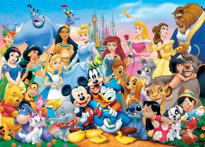 Puzzle El Maravilloso Mundo de Disney