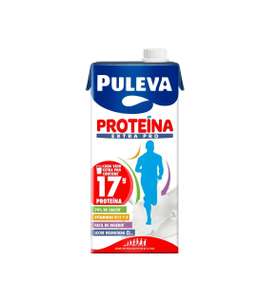 Brick de 1l de leche desnatada, sin lactosa y con un alto contenido en proteínas PULEVA