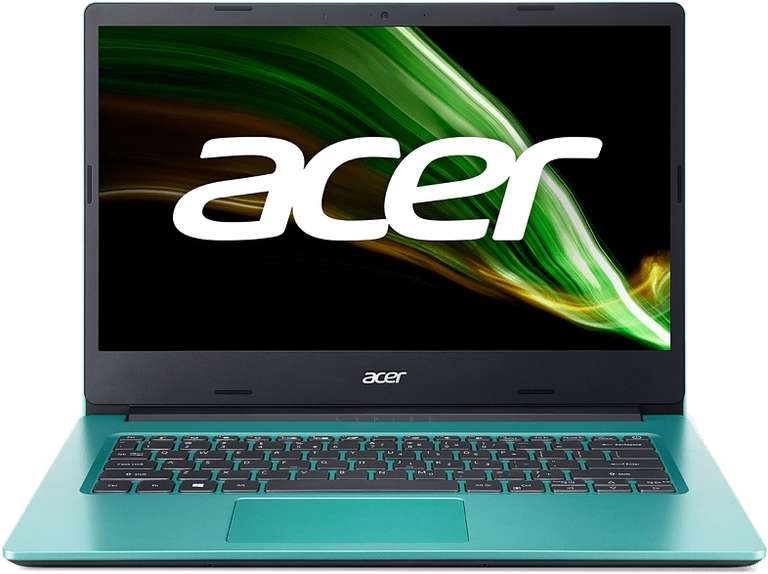 Portátil - Acer Aspire 1 A114-33-C9FD, 14" HD, Intel Celeron N4500, 4GB RAM, 64GB eMMC, UHD Graphics, W11S, Azul
