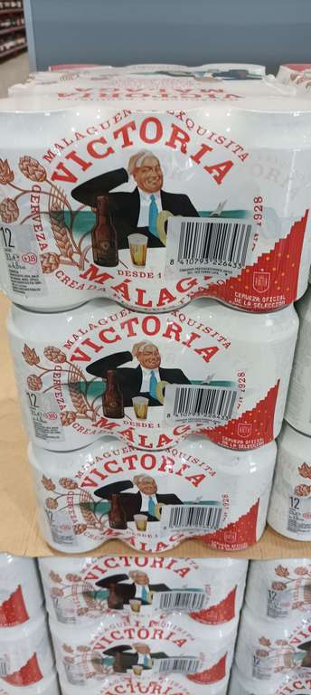 12 latas 33cl Cerveza Victoria en Confisur