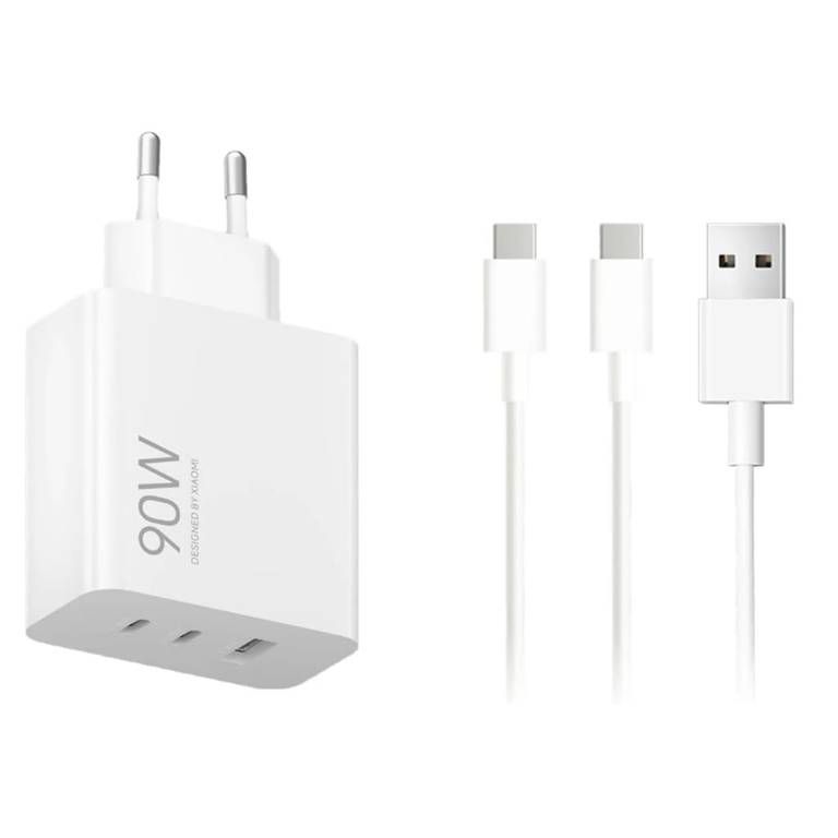 Xiaomi 90 W Hipercarga (3 puertos) EU