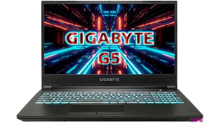 Gigabyte G5 KD-52ES123SD i5-11400H - RTX 3060 - 16GB - 512GB SSD - 15.6" Full HD 144Hz