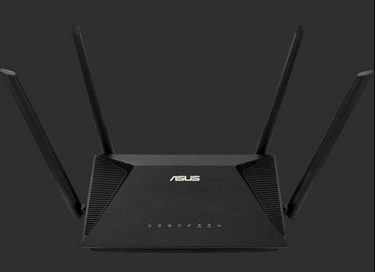 Router - ASUS RT-AX53U, WiFi 6 AX, Dual Band, 1800 Mbps...