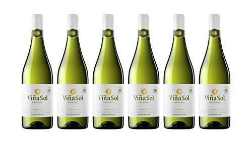 Viña Sol, Vino Blanco - 6 botellas de 75 cl, Total: 4500 ml