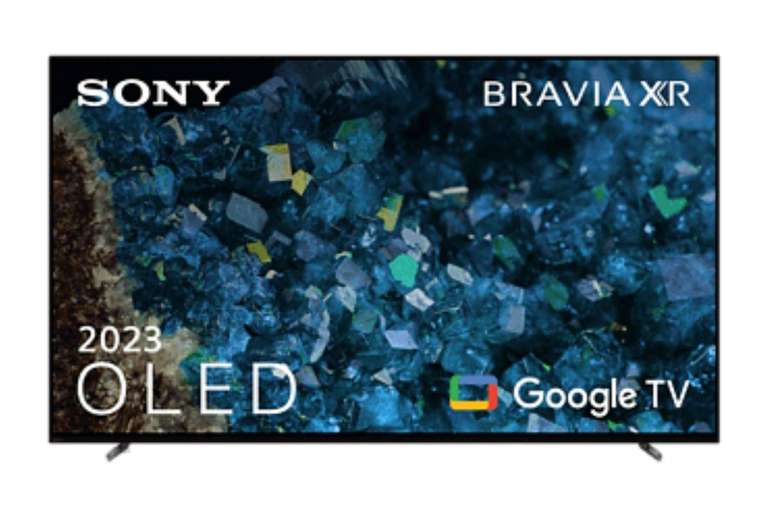 TV OLED 65" - Sony BRAVIA XR 65A80L, 4K HDR 120, HDMI 2.1 Perfecto PS5, Smart TV (Google TV), Alexa, Siri + Barra sonido de Regalo