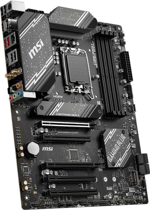 MSI B760 Gaming Plus WiFi - Placa base de socket 1700, para RAM DDR5
