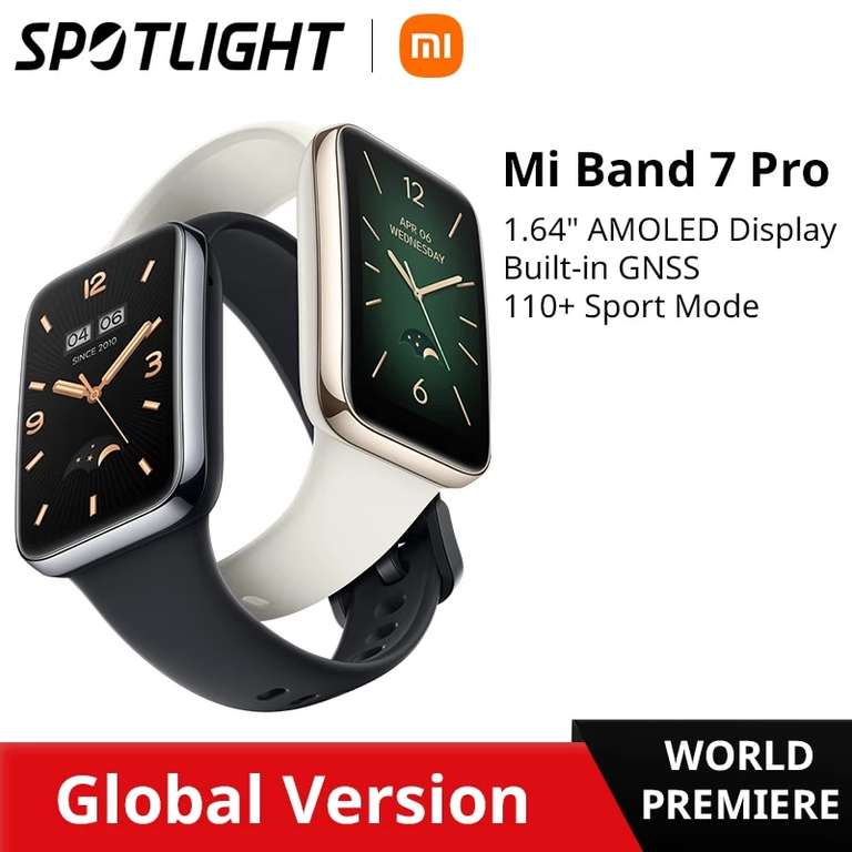Versión global Xiaomi Mi Band 7 Pro 1.64