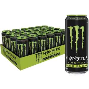 Caja Monster Energy Zero Sugar 500ml 24 uds.