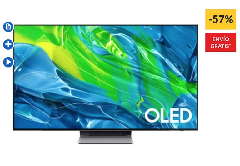 TV Samsung QD-OLED SB95 (65 pulgadas) (1595-300€ Cashback= 1295€)