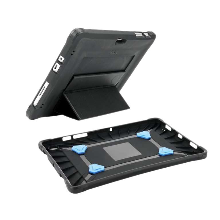 Funda tablet - Mobilis 053020, Con soporte y correa de mano, Para iPad 10.2'' (9th/8th/7th gen)
