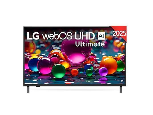 TV LED 55" - LG 55UA75006LA, UHD 4K, Procesador Inteligente α7 AI Processor 4K Gen8, Smart TV, DVB-T2 (H.265), Charcoal Black