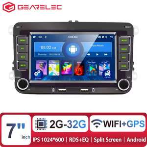 Radio con GPS para Coche Android 11, Reproductor Multimedia 2 Din con Carplay y WiFi para Volkswagen Golf 5, 6, Passat B6, B7, Skoda, Polo
