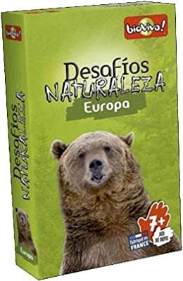 Juego Bioviva- Desafíos Naturaleza: Europa - Español Asmodee