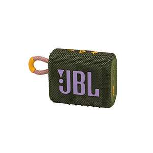 JBL GO 3 - Altavoz Bluetooth, resistente al agua y al polvo (IP67), sonido de alta fidelidad