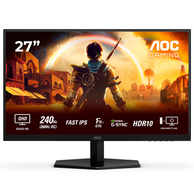 Monitor AOC Gaming Q27G42ZE 27" QHD 2K IPS 240Hz 1ms HDR FreeSync/G-Sync
