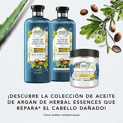 Herbal Essences x2 Champu y Mascarilla Pelo - Con Aceite De Argán Para Pelo - 2x400ml + 250ml (recurrente)