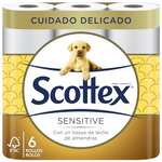Scottex Sensitive Papel Higiénico Seco 6 rollos (Amazon Fresh)