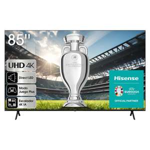 TV LED 85" - Hisense 85A6K, UHD 4K, Dolby Visión HDR, DTS Virtual X