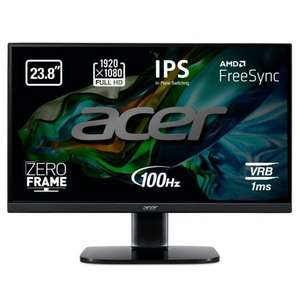 Monitor Acer KA242YEBI - 23'8" - IPS - 100Hz - Freesync