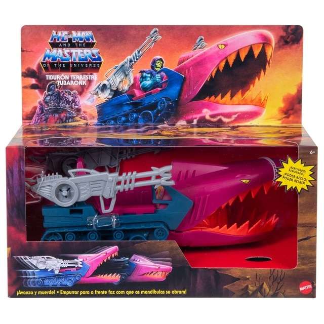 Vehículo figura de acción Tanque Tiburón coche de juguete Masters del Universo