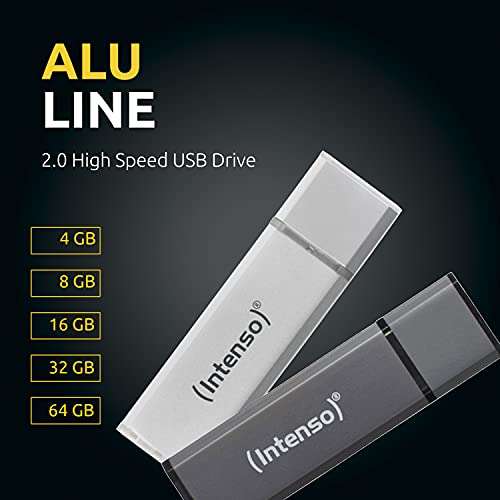 Intenso ALU LINE 3521480 2PACK - Memoria USB