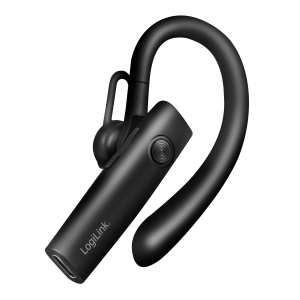LogiLink Auriculares inalámbricos Mono con Clip