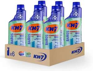 KH-7 Limpiador Baños Desinfectante,Recambio 750ml, 6 unidades