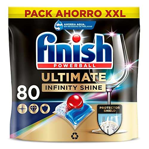 Finish Powerball Ultimate Infinity Shine 80 Pastillas