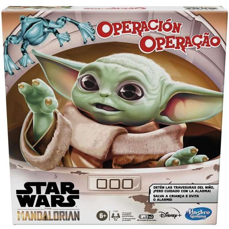 Hasbro Gaming- The Mandalorian Operando: El Mandalariano de Star Wars-Juego de Mesa para niños (13'99€ sin cupones)