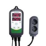 Inkbird ITC-308 Termostato con Sonda Digital,Doble Rele 220v Controlador de Temperatura Refrigeración y Calefaccion