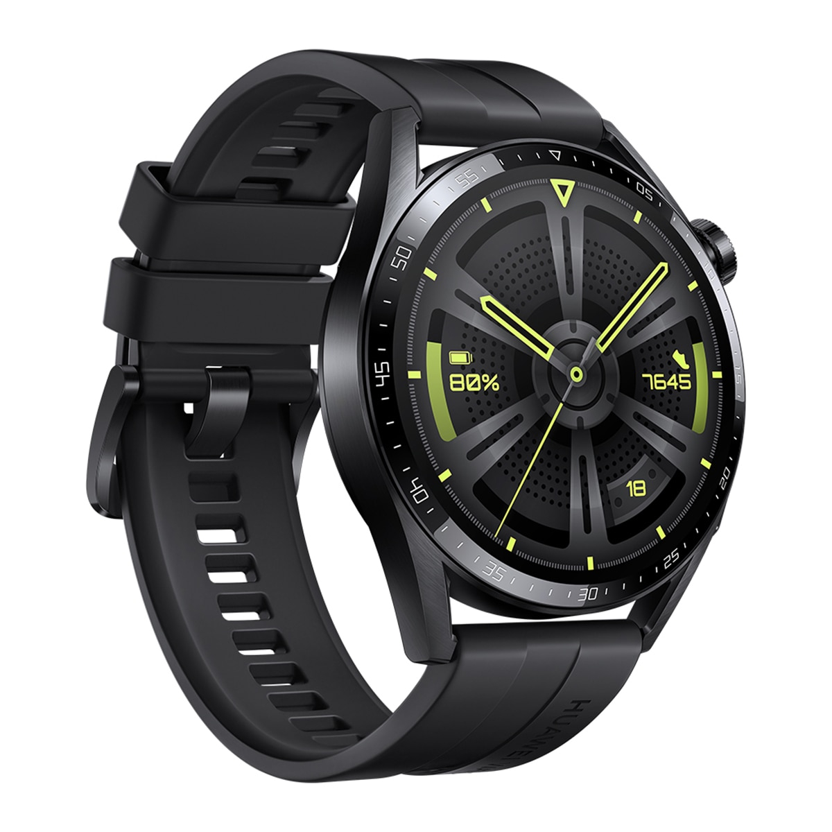 Huawei Watch GT 3 Edición Active 46 mm Negro Smartwatch Negro