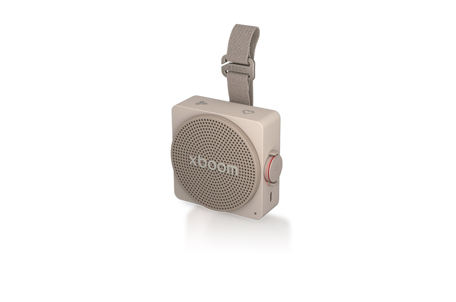 LG xboom Mini - Altavoz inalámbrico, bluetooth, 5W, hasta 10h batería, resistencia IP67, Gris