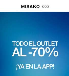 MISAKO: TODO el Outlet al 70% [Ya en la App: Bolsos, Maletines, accesorios...]