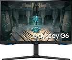 SAMSUNG Odyssey G6 LS27BG650EUXEN - Monitor Curvo de 27'' QHD (2560x1440, 240Hz, 1ms, 1000R, DisplayHDR 600, FreeSync Premium Pro, CoreSync)