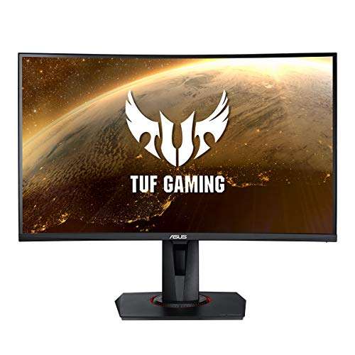 Asus TUF VG27WQ - Curvo gaming 27" WQHD (2560x1440, 165 Hz, ELMB SYNC, Adaptive-Sync, Freesync Premium, 1 ms MPRT, DisplayHDR 400)