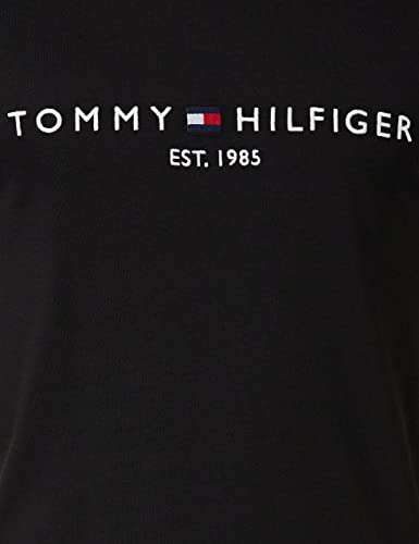 Tommy Hilfiger Camiseta para Hombre Tommy Logo Tee con Cuello Redondo Slim Fit